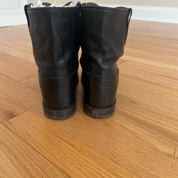 Isabel Marant Black Leather Clueter Bootie - Picture 7 of 7